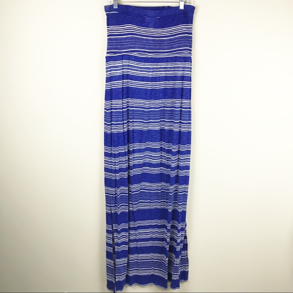 Motherhood Maternity striped maxi dress - Picture 3 of 7